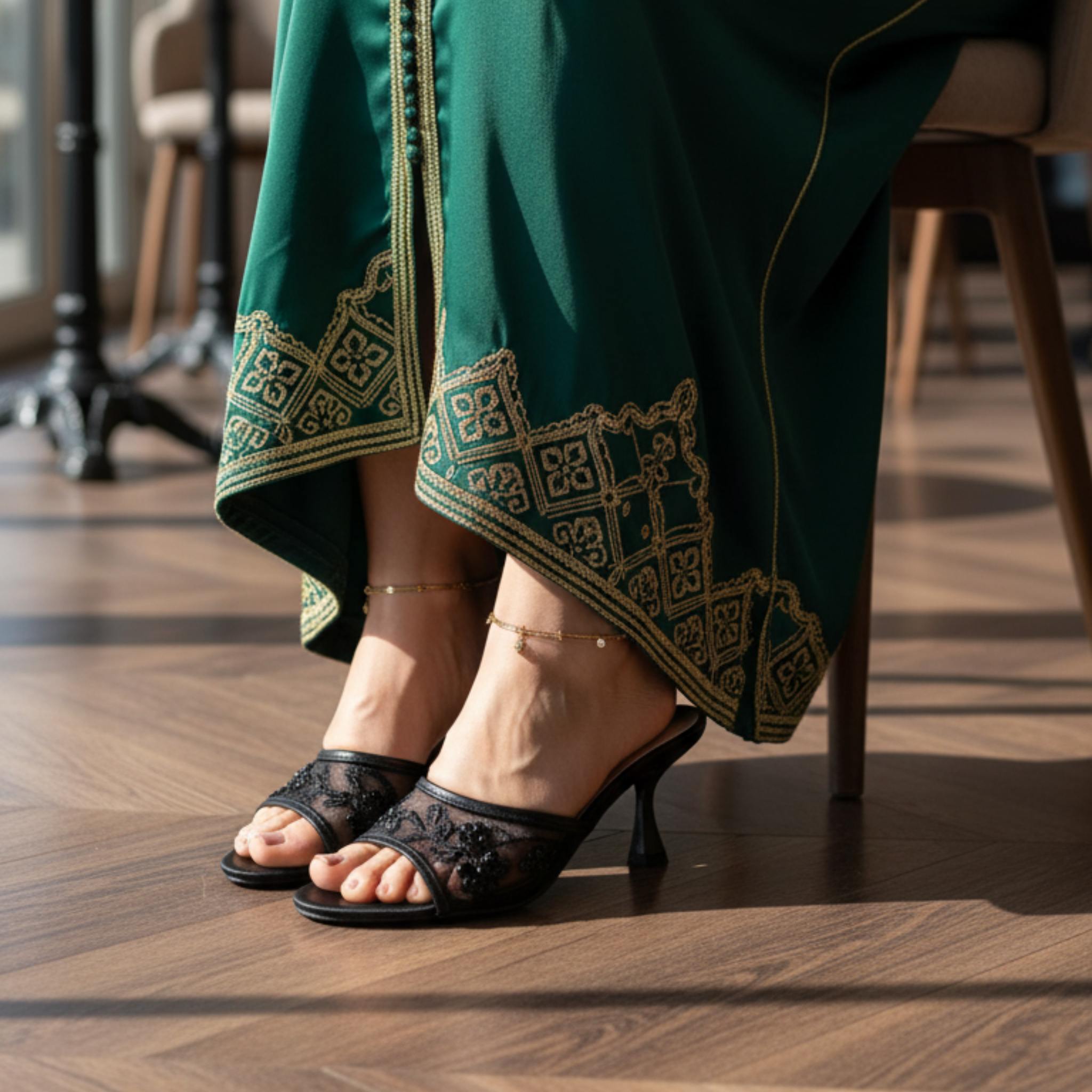 Élégance Intense – Mules noires