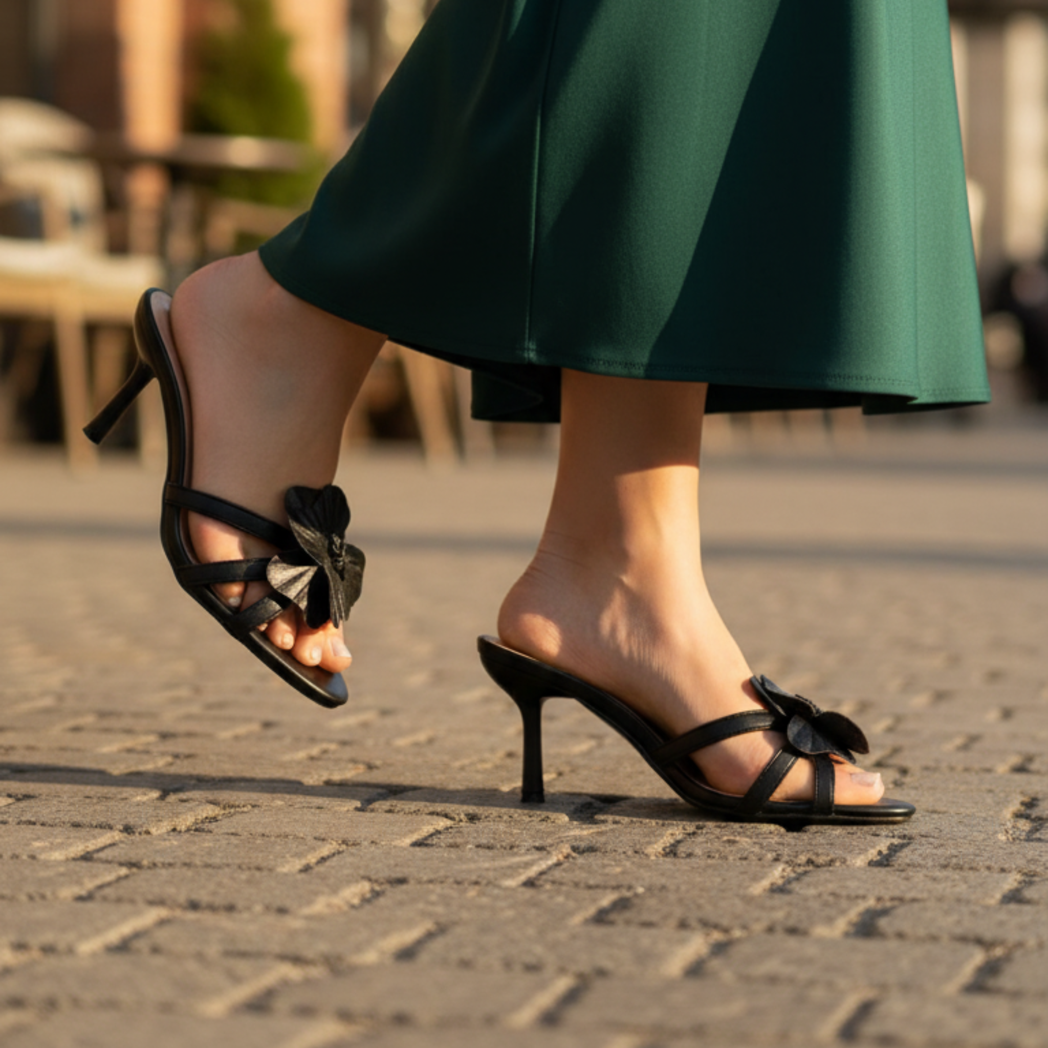 Soft Glam – Mules noir