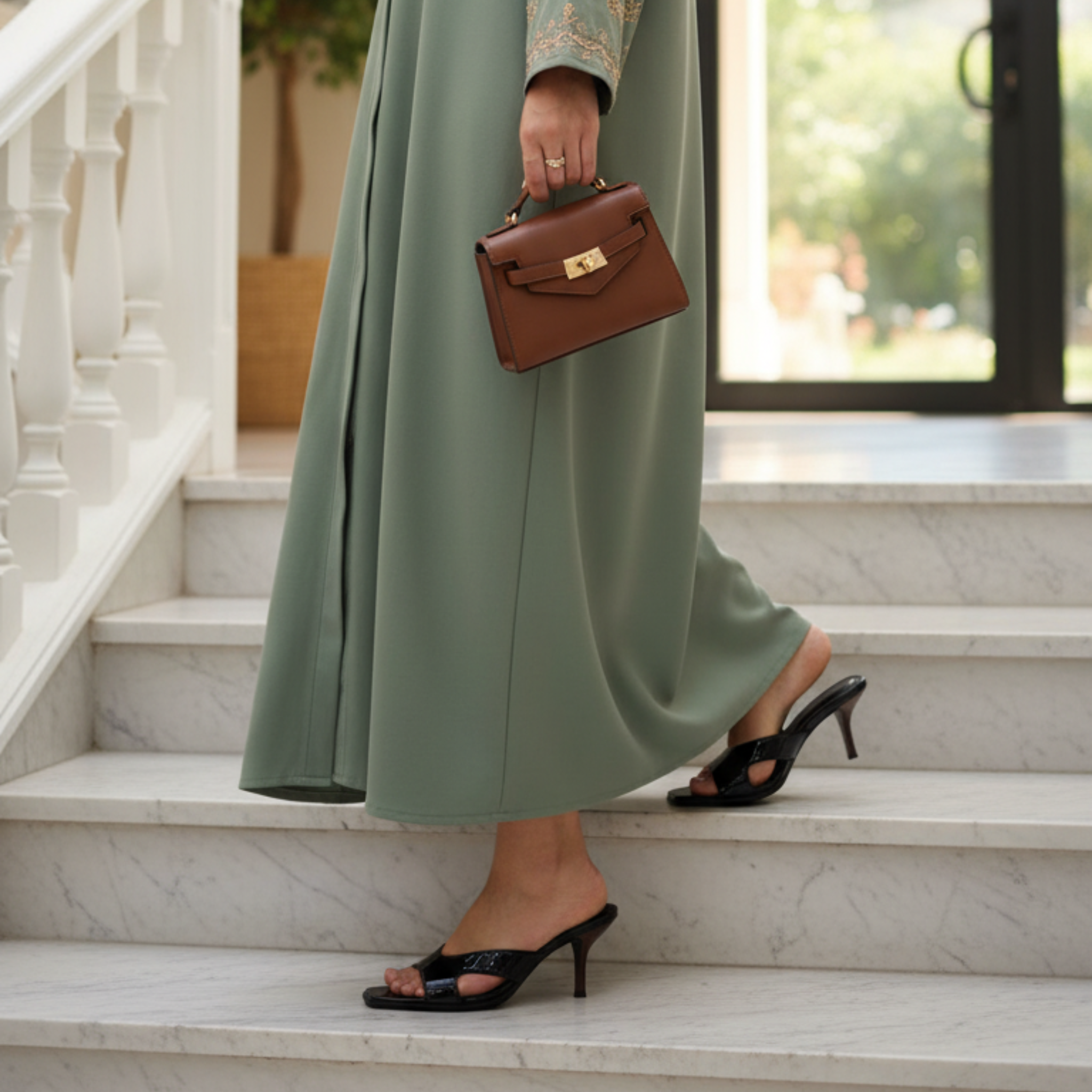 Noir Class – Mules chic