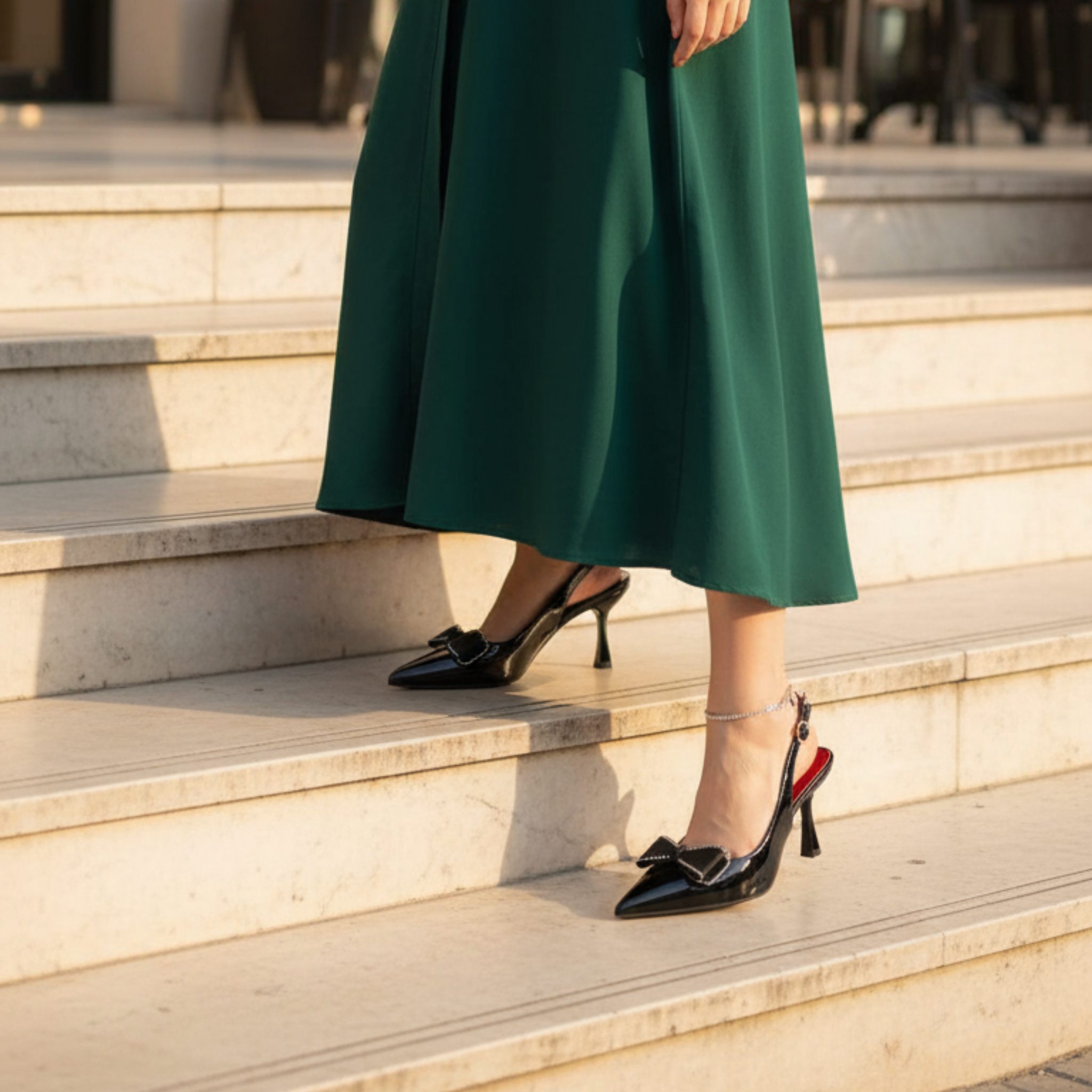 Butterfly Chic – Escarpins noirs