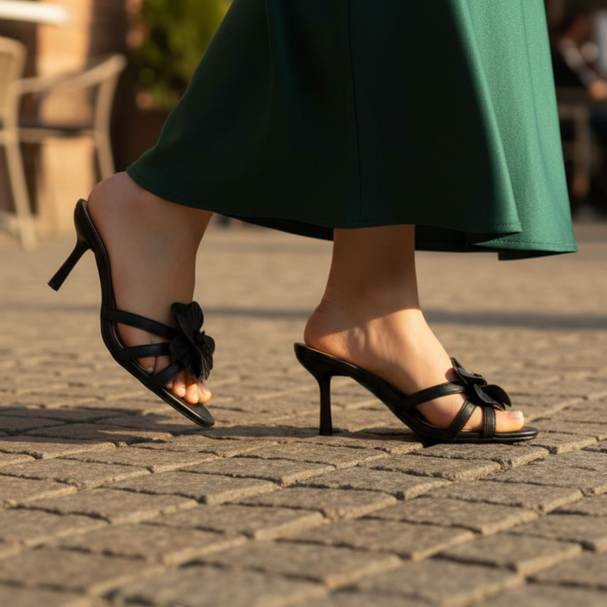 Soft Glam – Mules noir