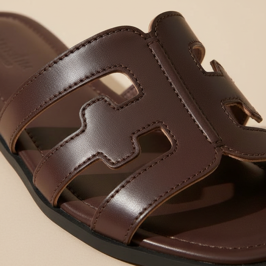 Claquettes Confort – marron
