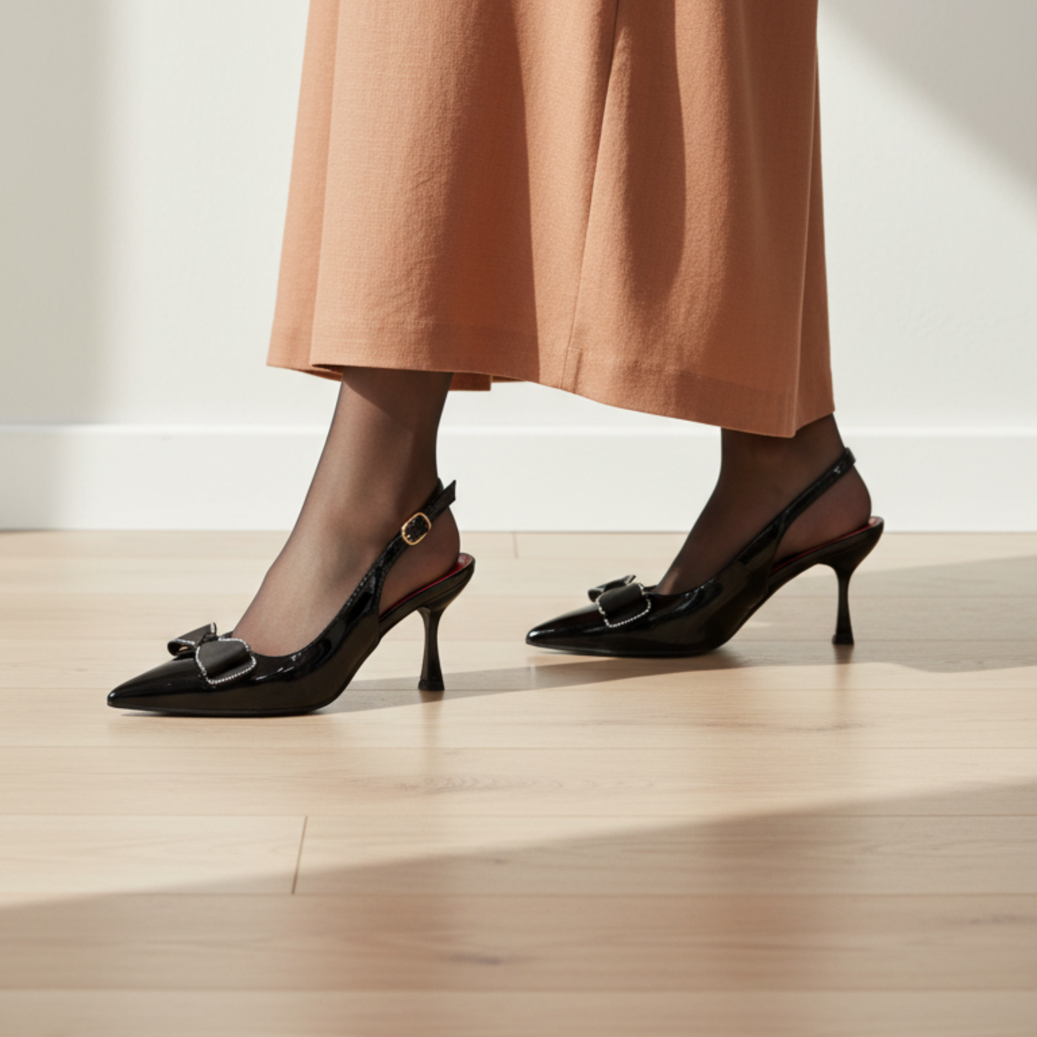 Butterfly Chic – Escarpins noirs