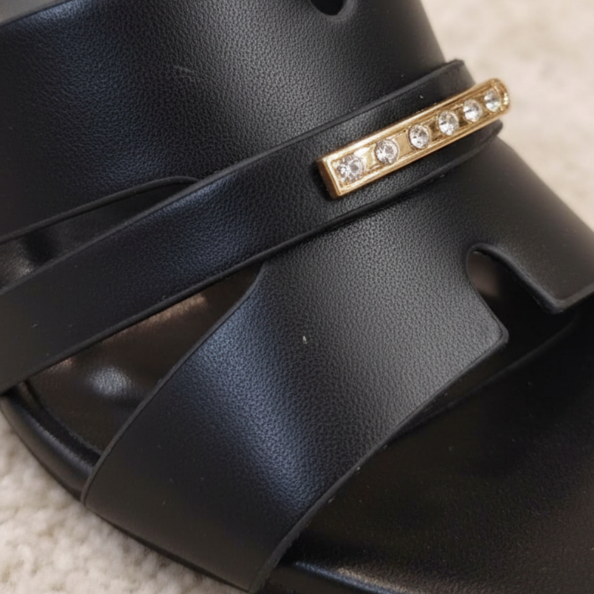 Urban Cross – Mules noir