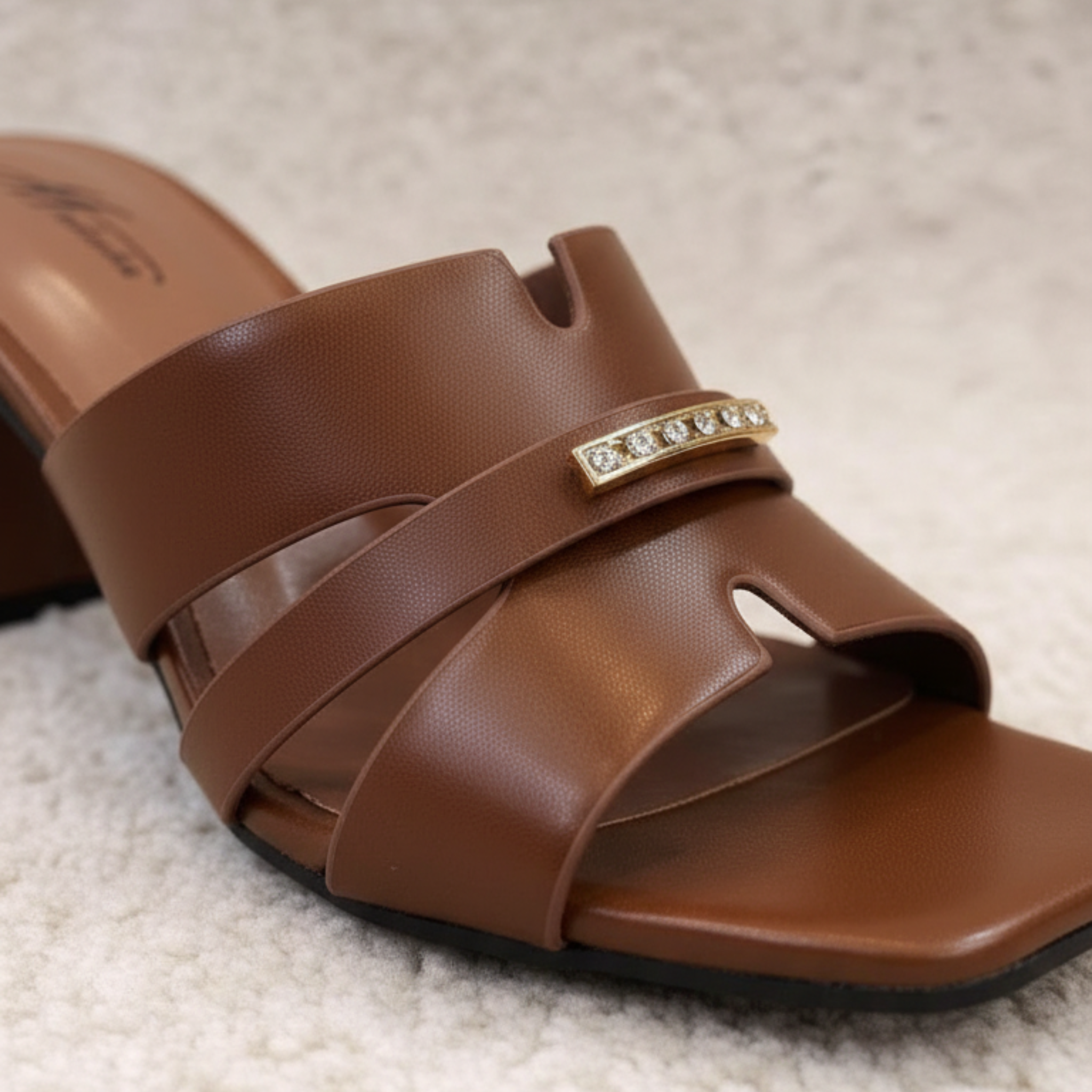 Urban Cross – Mules marron