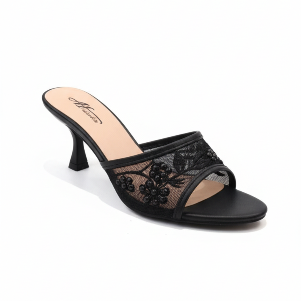Élégance Intense – Mules noires