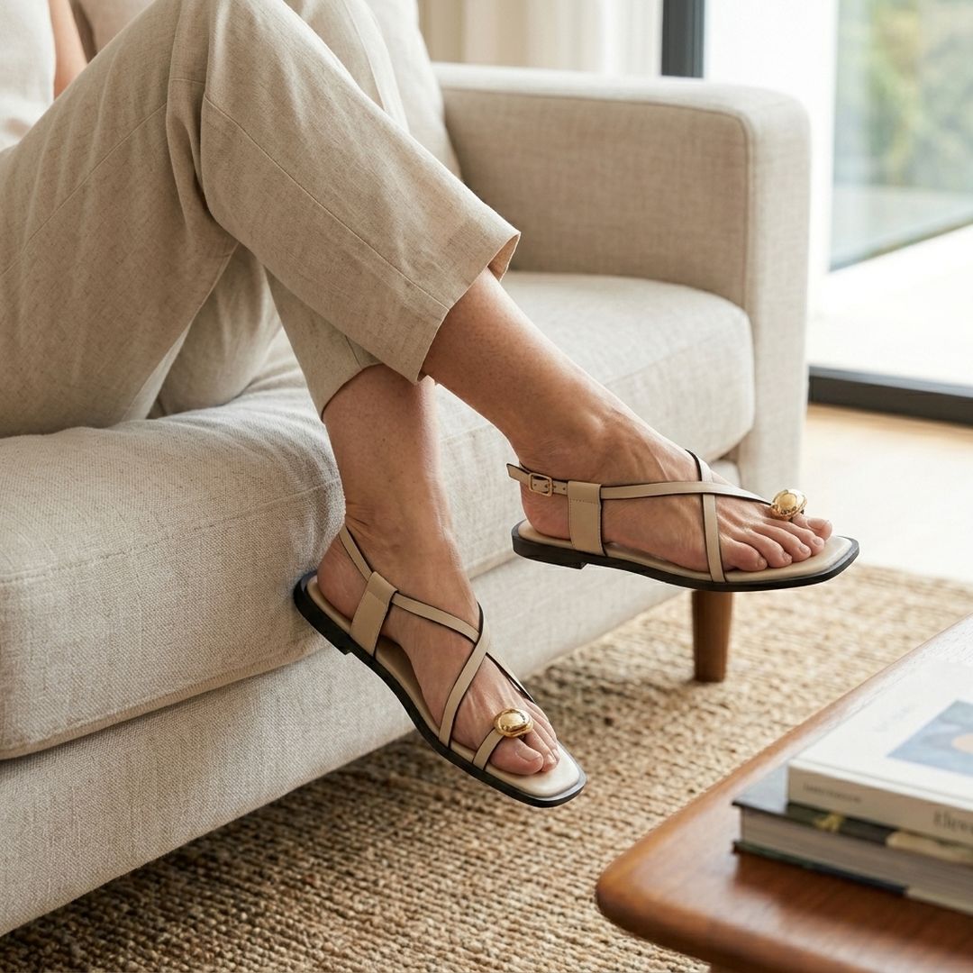 Sandale Lina Dorée beige