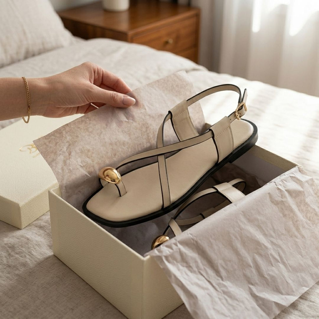 Sandale Lina Dorée beige