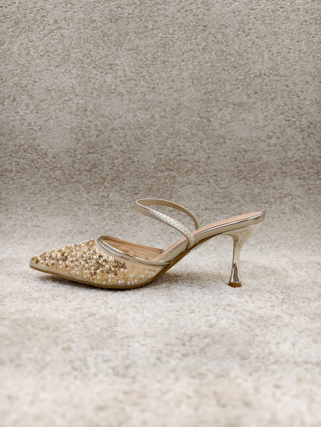 Gold Royale – Escarpins dorée