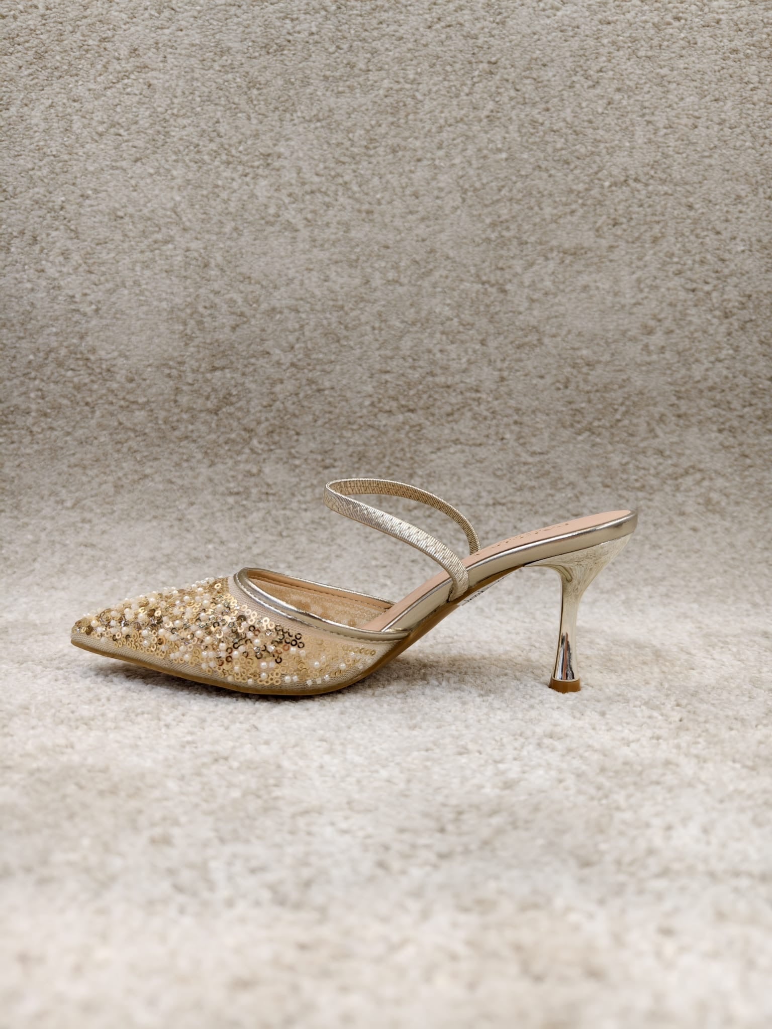 Gold Royale – Escarpins dorée