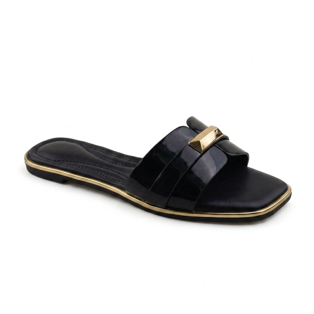 Mule Slide Vernie - noir