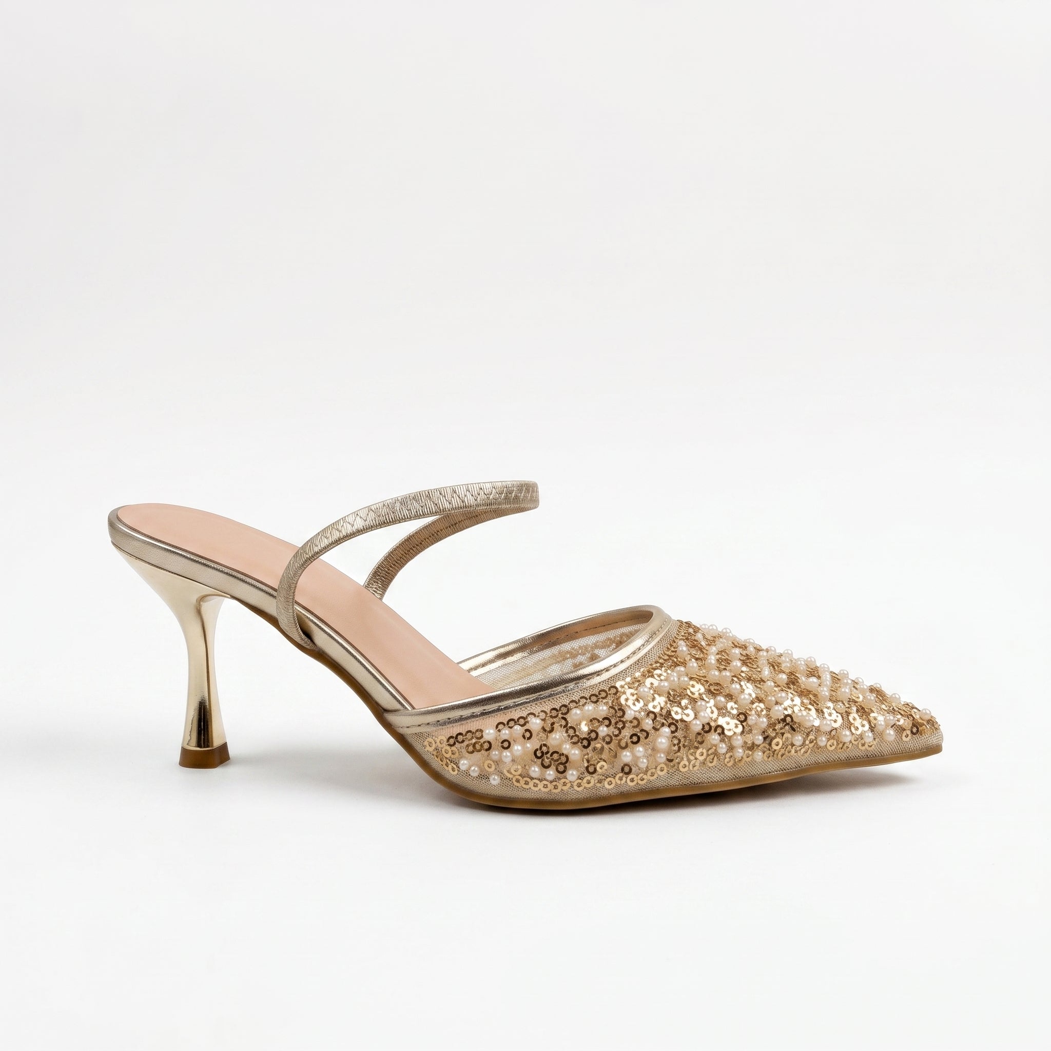 Gold Royale – Escarpins dorée