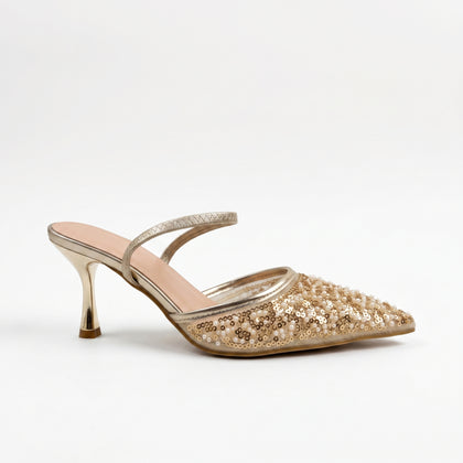 Gold Royale – Escarpins dorée