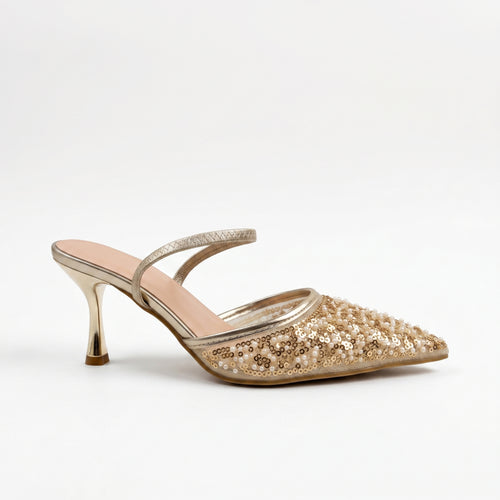 Gold Royale – Escarpins dorée
