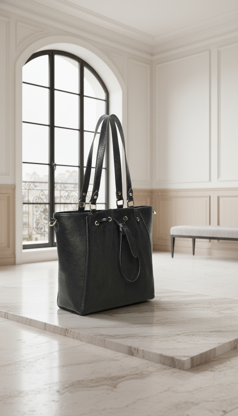 Sac porté épaule noir
