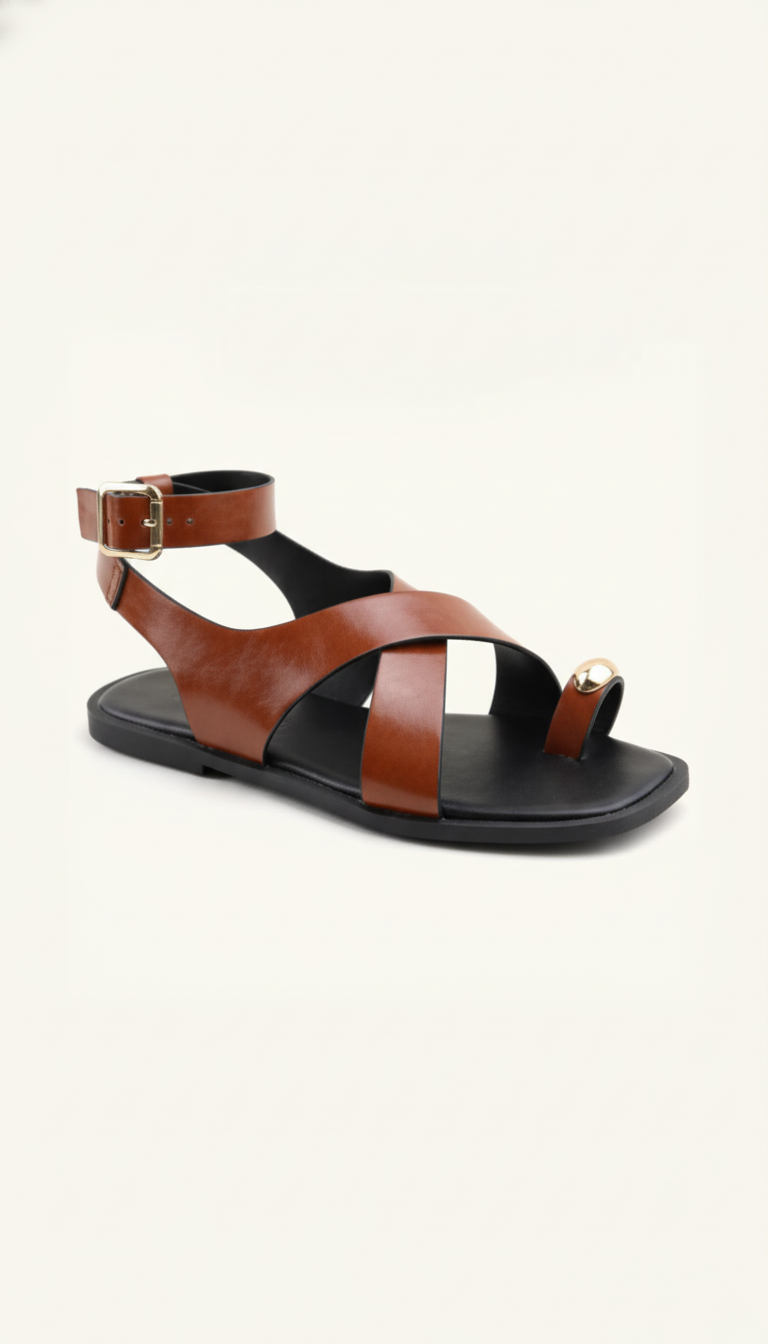 Sahara Confort – Sandales camel