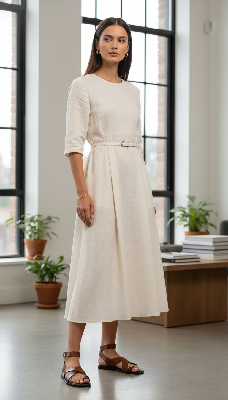 Sahara Confort – Sandales camel