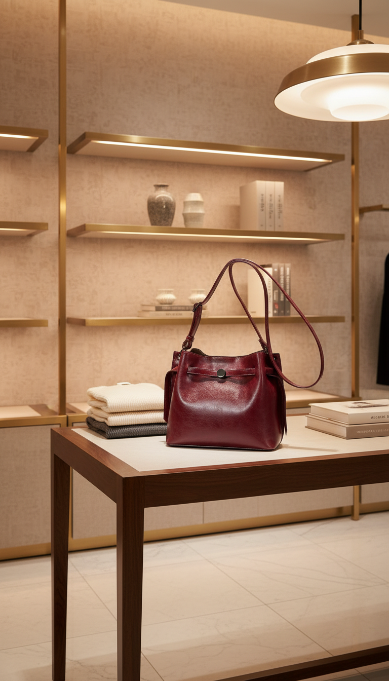 Sac bandoulière marsala