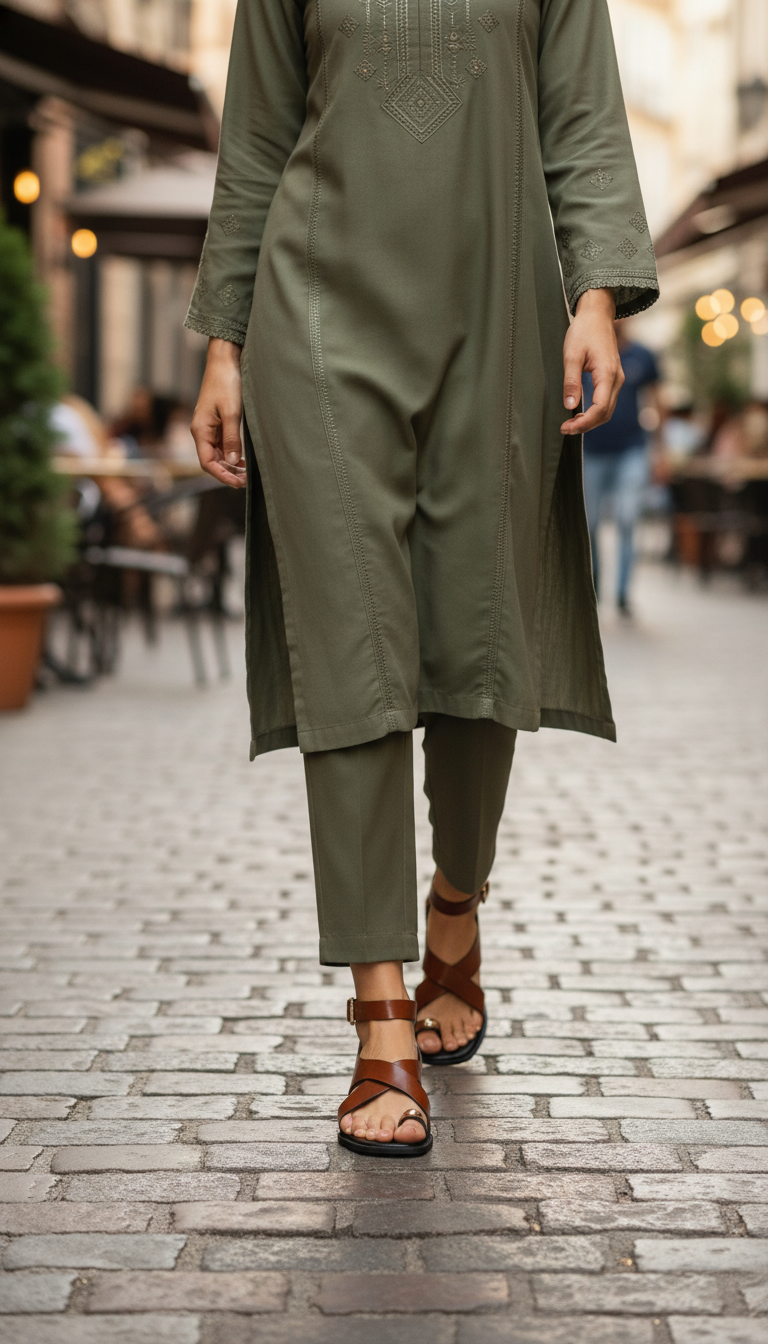 Sahara Confort – Sandales camel