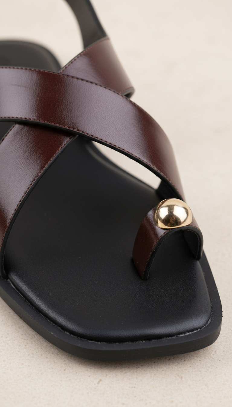 Sahara Confort – Sandales marron