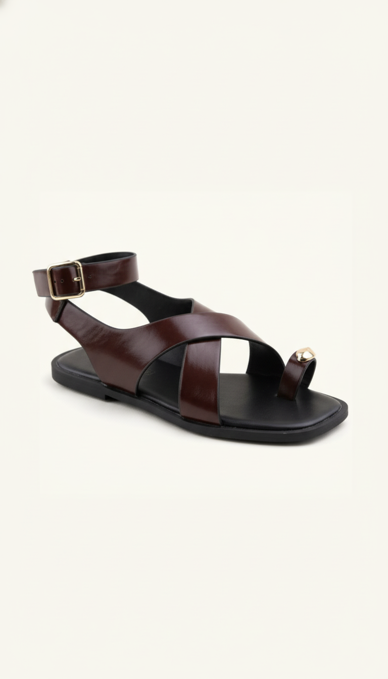 Sahara Confort – Sandales marron