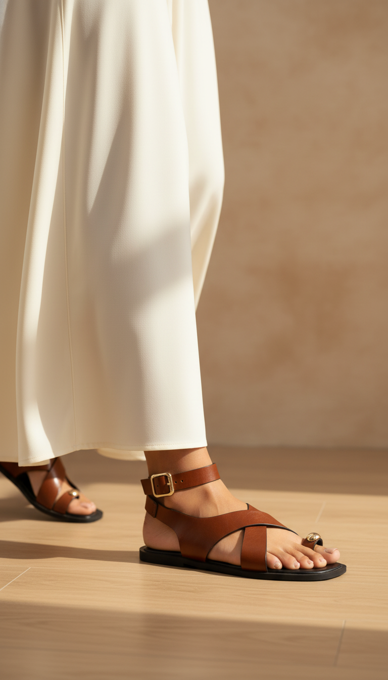 Sahara Confort – Sandales camel