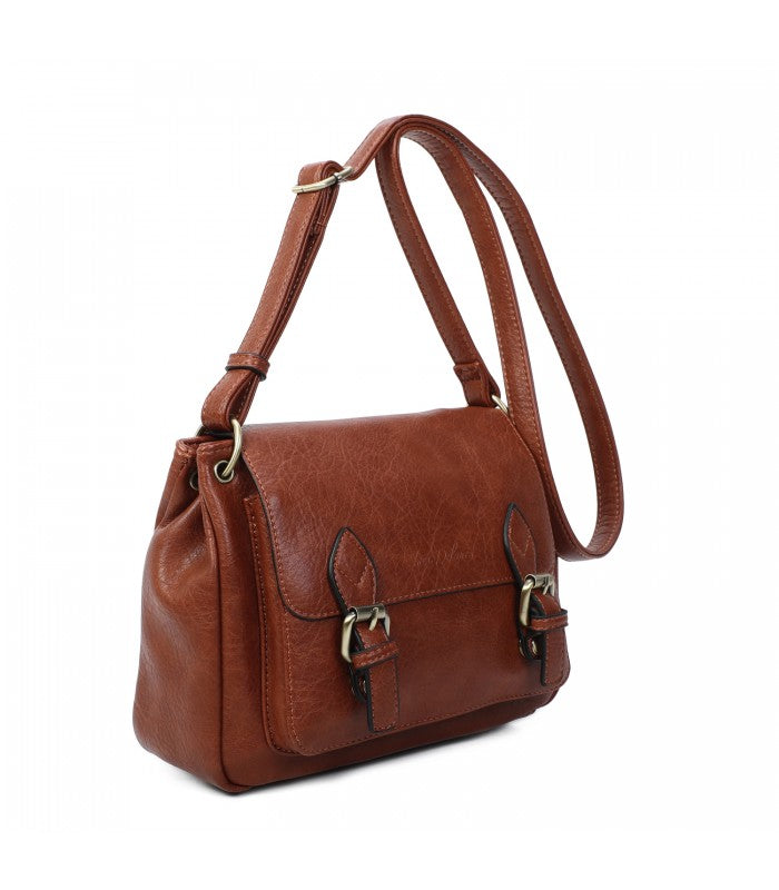 Sac bandoulière camel