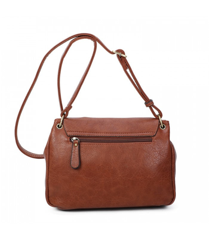 Sac bandoulière camel