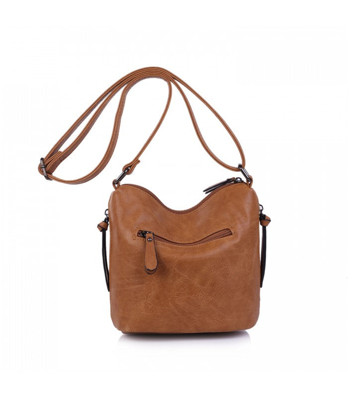 Pochette bandoulière moutarde