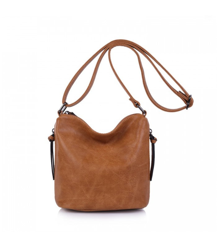 Pochette bandoulière moutarde