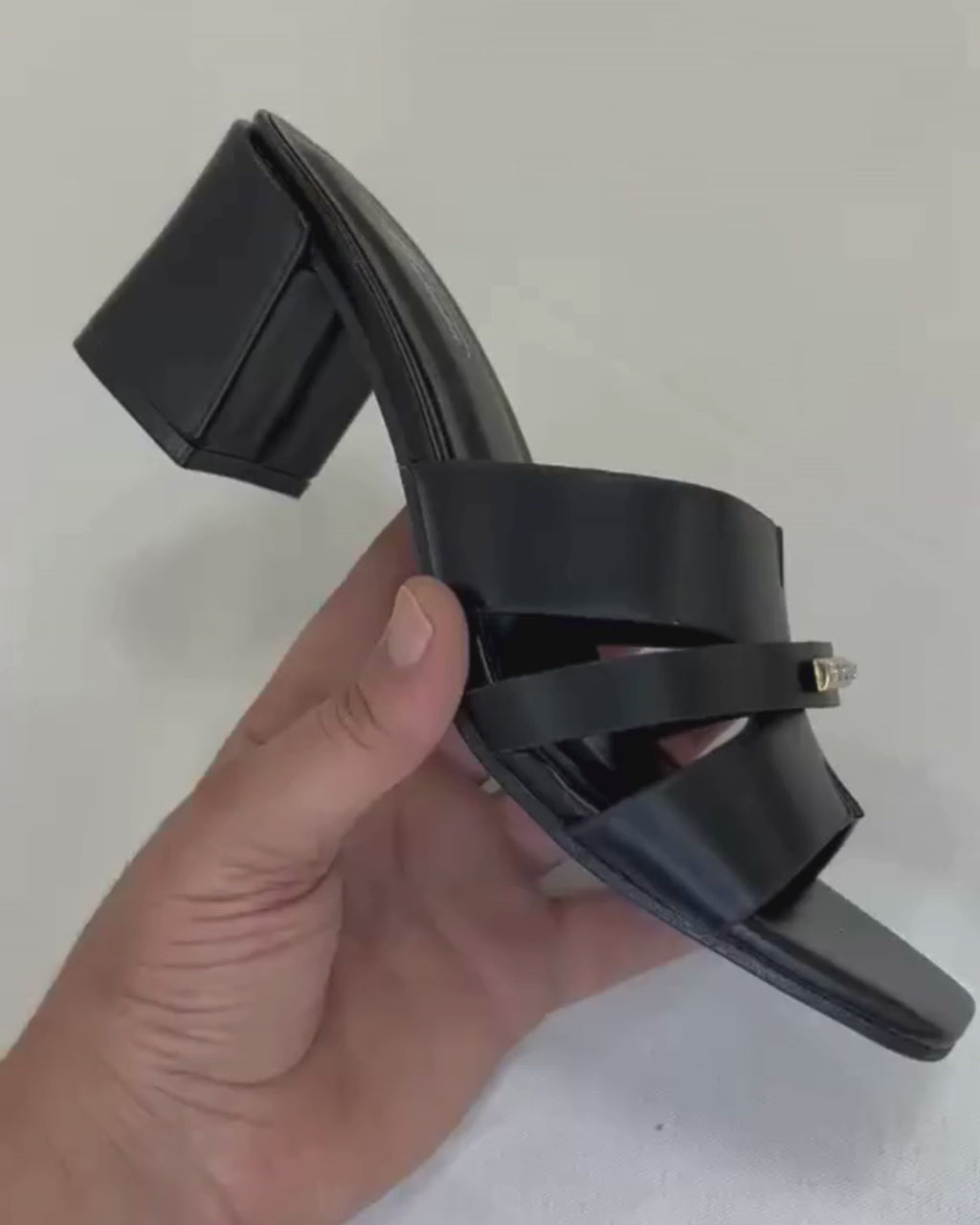Urban Cross – Mules noir