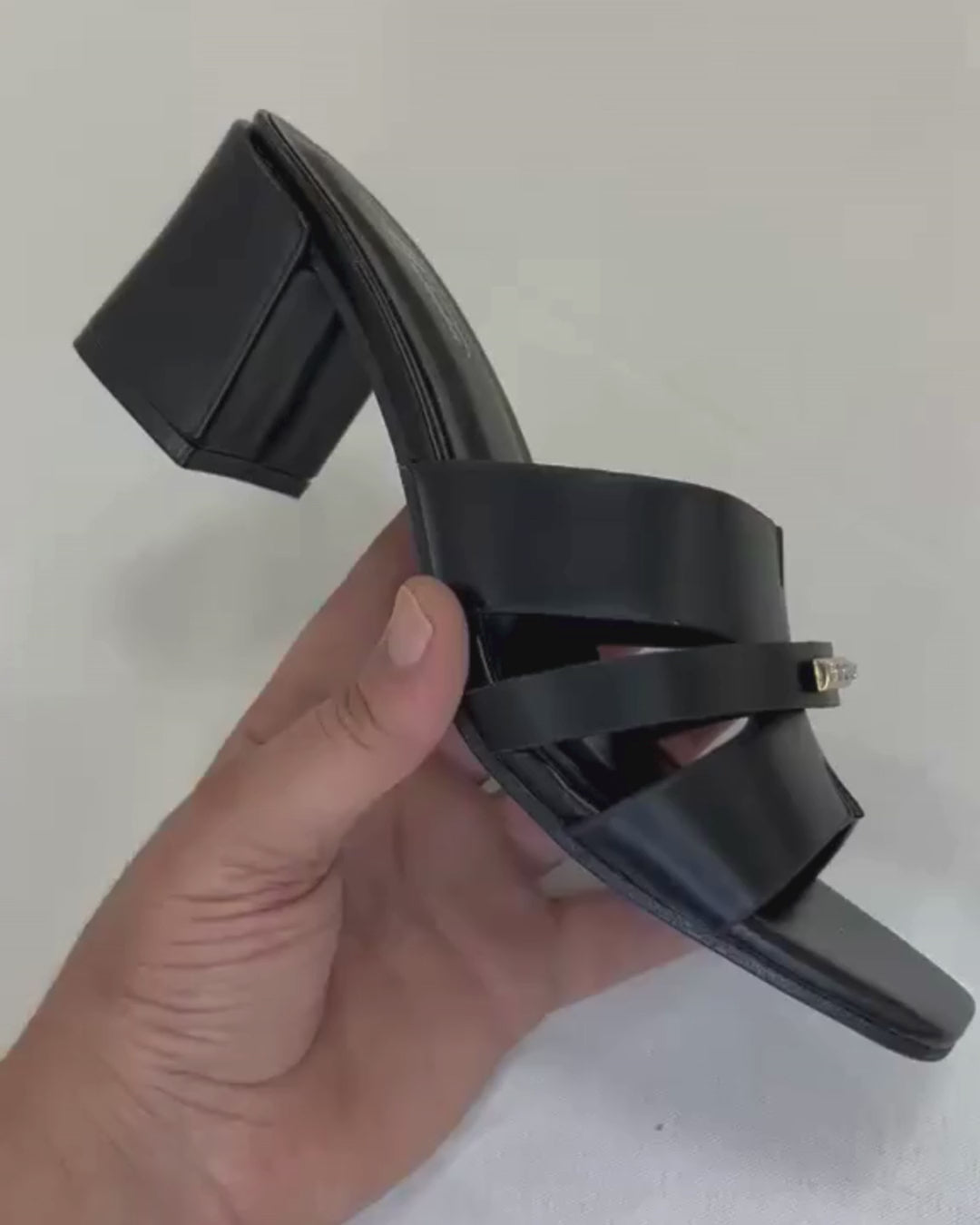 Urban Cross – Mules noir