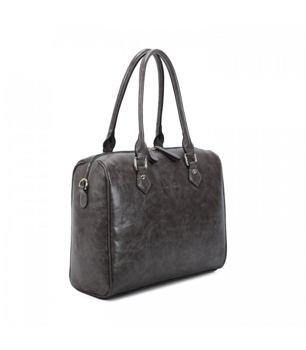 Sac cartable gris