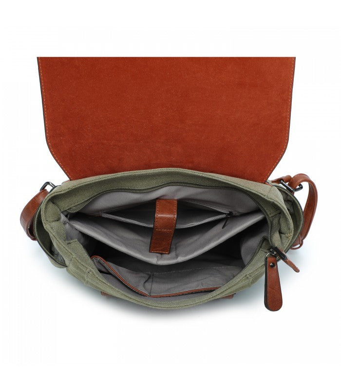 Samara Shop : E-boutique de Mode et produit pour femme. sac à dos Sac à dos kaki bi-matière