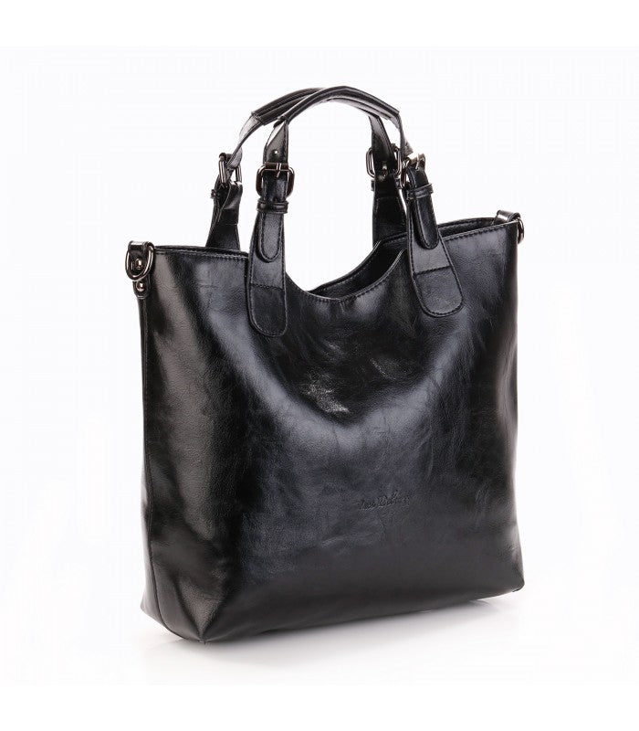 Samara Shop : E-boutique de Mode et produit pour femme. sac à main Sac porté main & pochette amovible noir