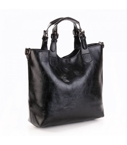 Samara Shop : E-boutique de Mode et produit pour femme. sac à main Sac porté main & pochette amovible noir